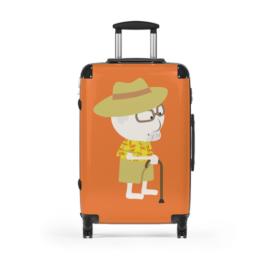 Minimalist Grandpa Suitcase | Travel with Character