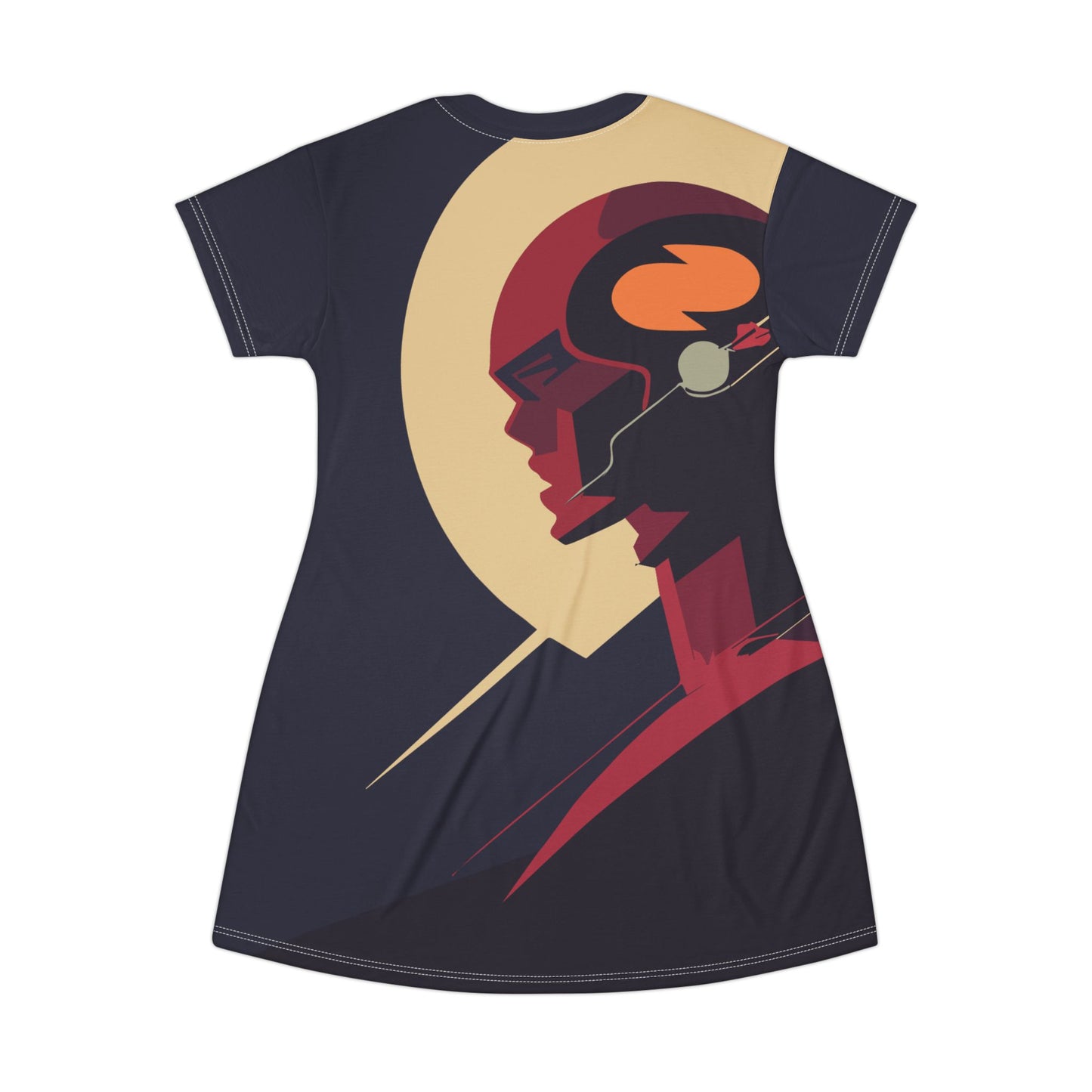 T-Shirt Dress AOP | Classic Sci-Fi Style | Fun & Unique Streetwear