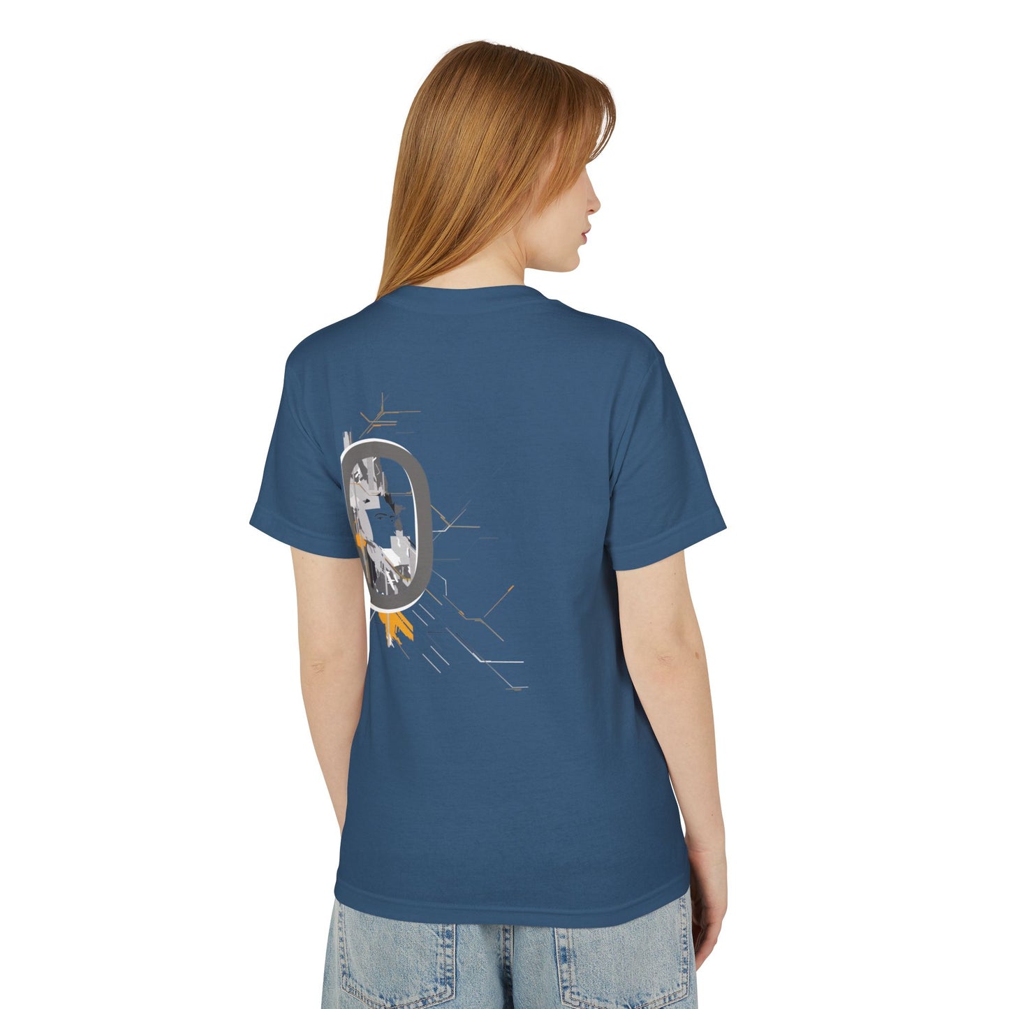 Artistic T-Shirt | Unique Geometric Machine Design