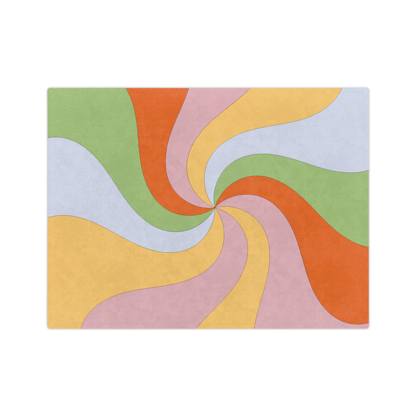 Illusion Luxe Throw | Colorful Velveteen Microfiber Blanket