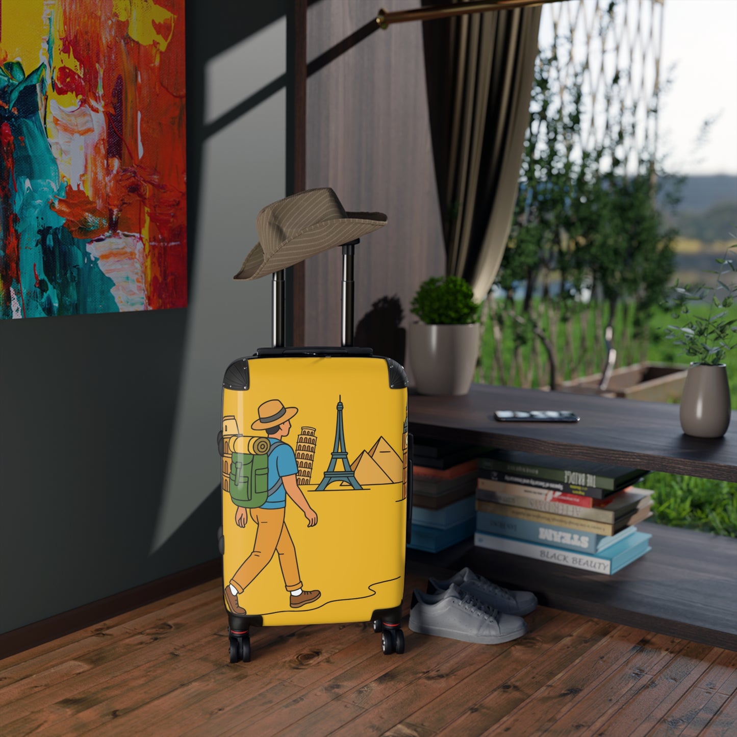 Premium Travel Suitcase | “World Journey” Edition