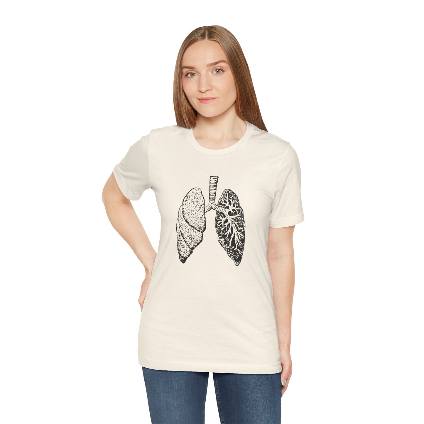 Unisex T-Shirt | Artistic Lung Anatomy Design