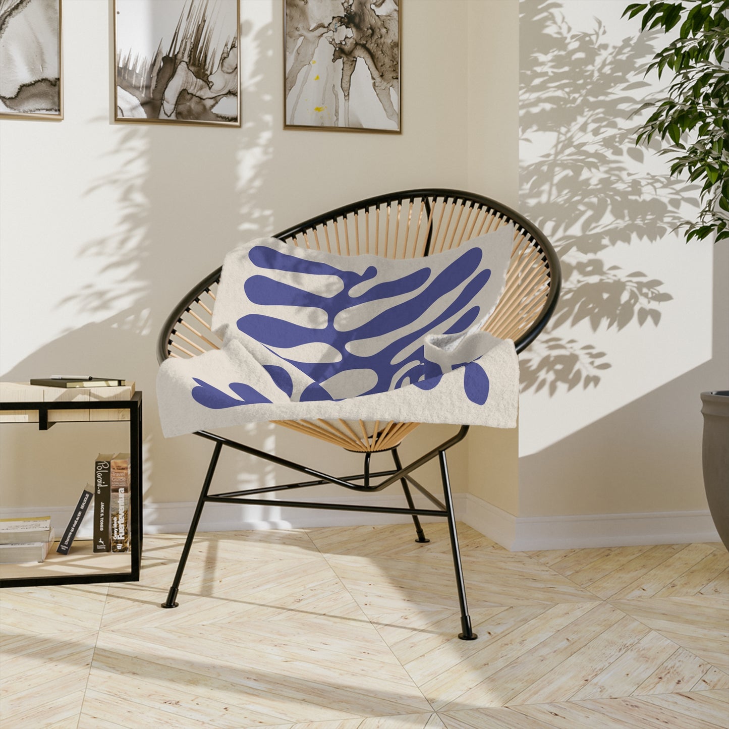 "Abstract Dream" Blanket | Modern Minimalist Art
