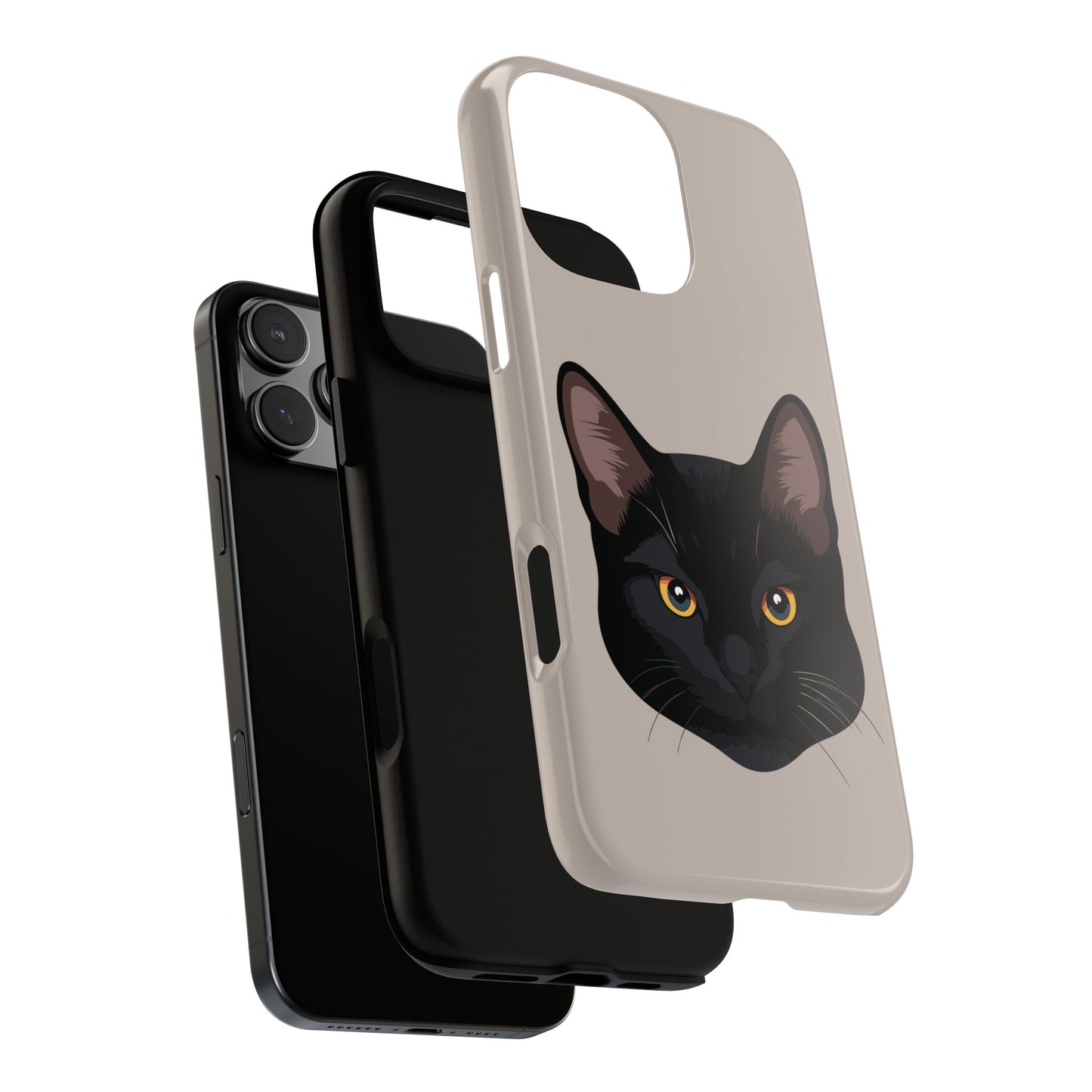 Black Cat Phone Case | Fierce & Cute | Purr-fect Protection with Personality
