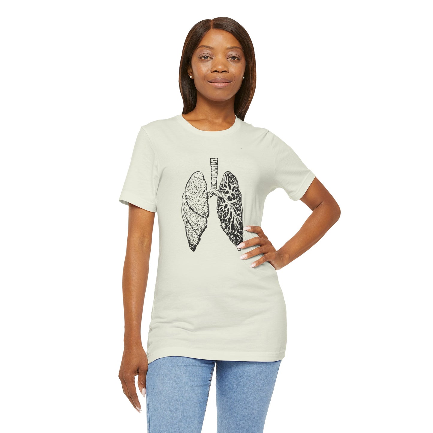 Unisex T-Shirt | Artistic Lung Anatomy Design