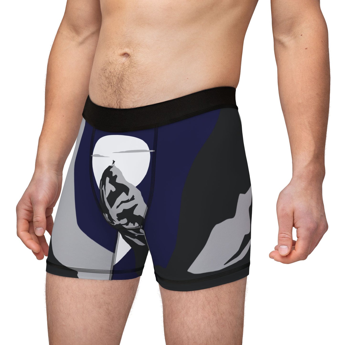 Mountaintop Conqueror | Men’s Boxer Briefs | Adventure-Inspired Comfort