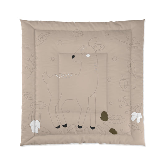 Autumn Deer Comforter | Cozy Sleep | Elegant Bedroom Decor