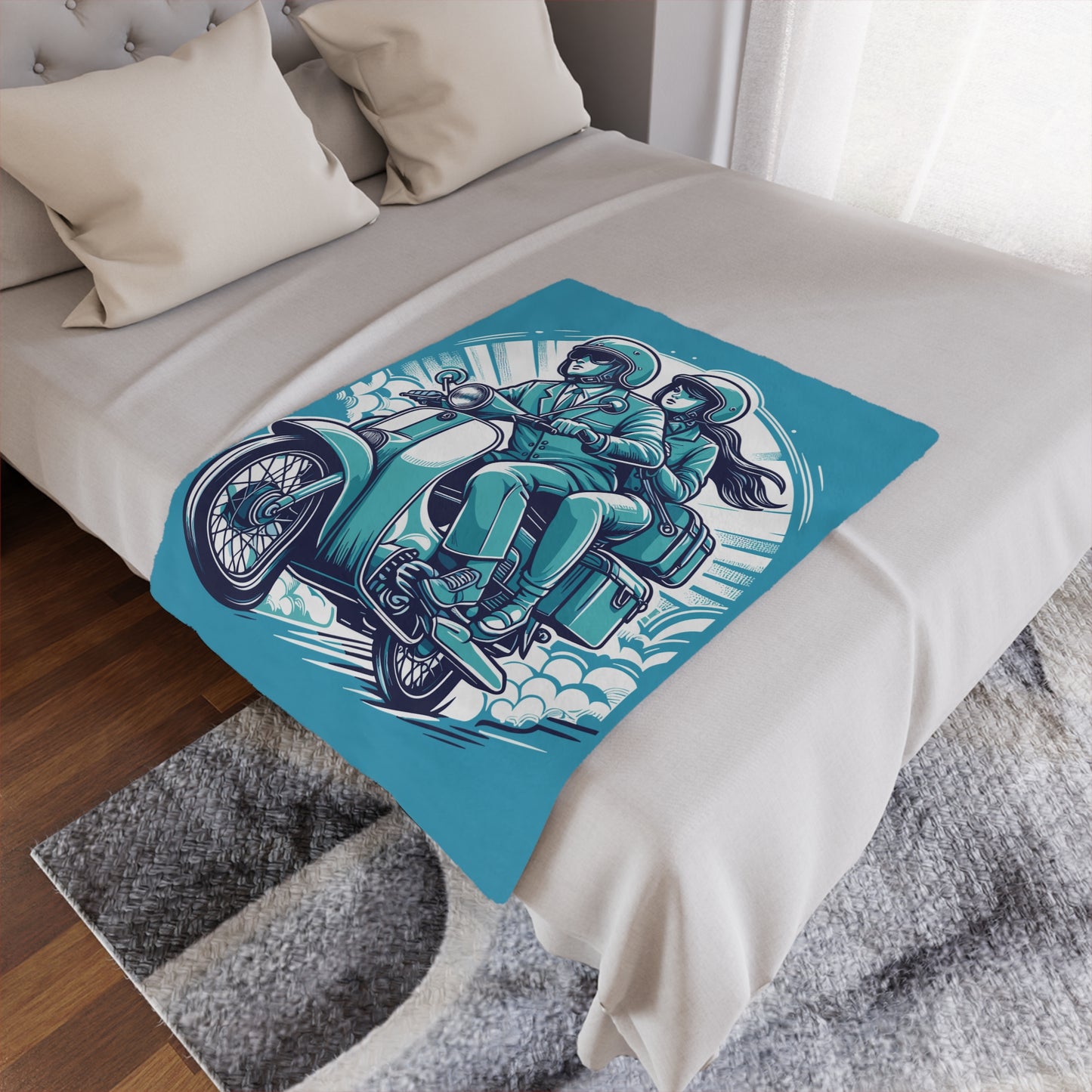 Couple Journey Blanket | Love on the Open Road