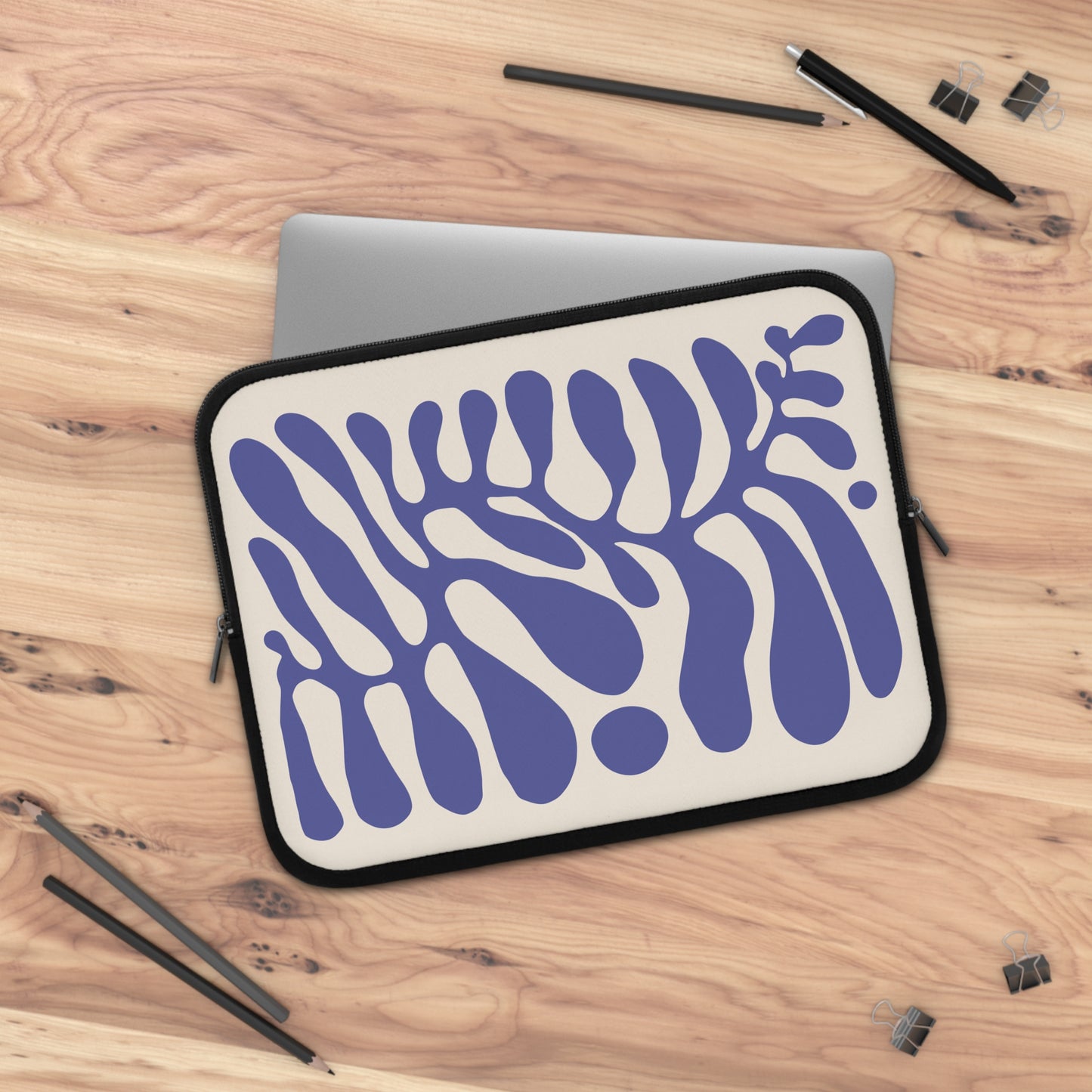 "Abstract Flow" Laptop Sleeve | Modern Minimalist Design