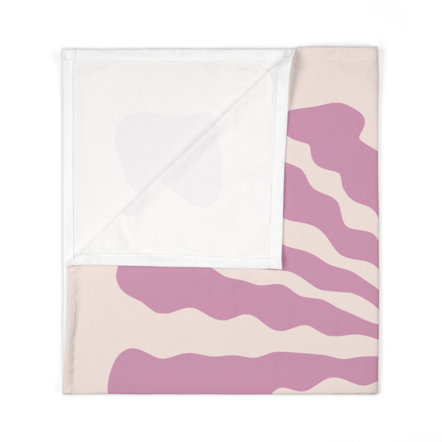 “Floral Heart” Baby Swaddle | Sweet Luxury for Your Little One