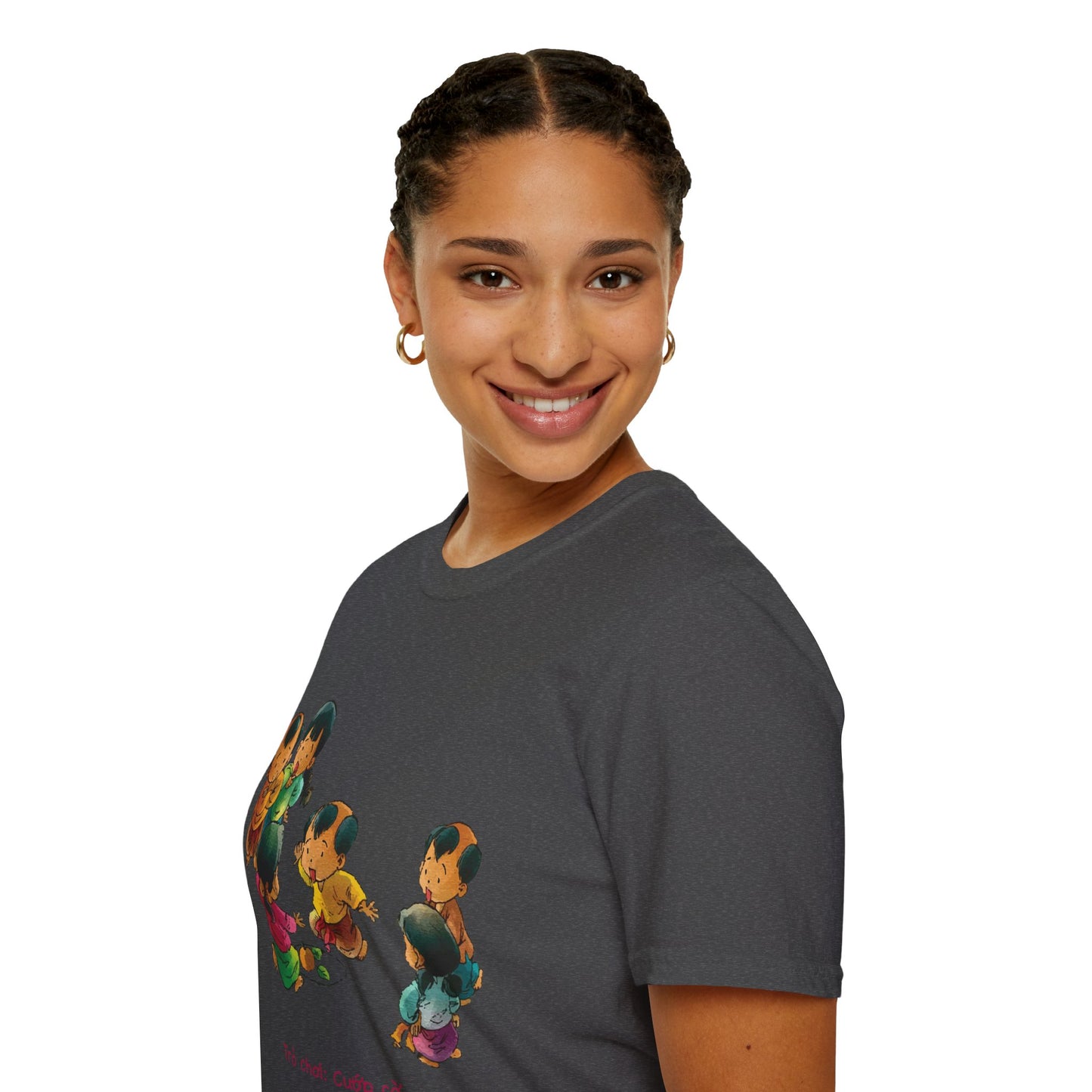 "Flag Snatching" Unisex T-Shirt | Vietnamese Childhood Nostalgia | Traditional Folk Game Graphic Tee