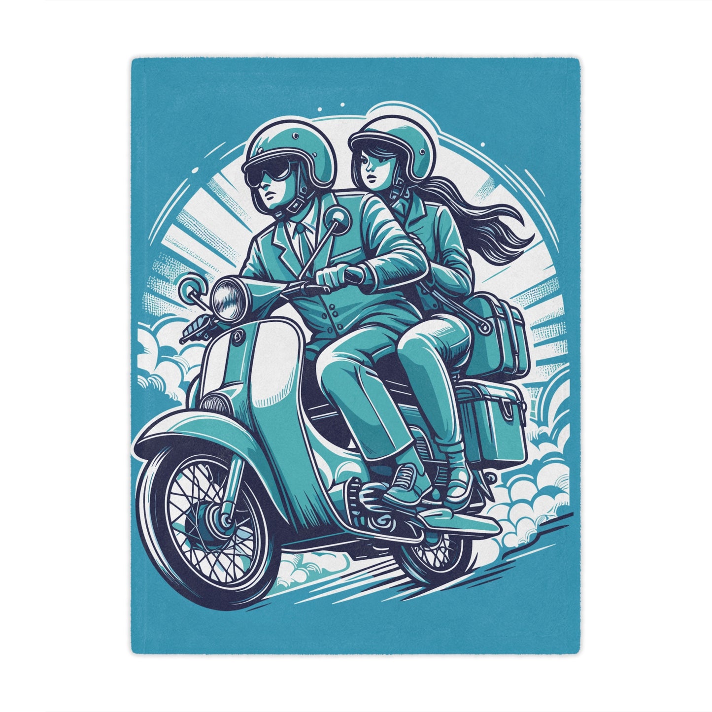 Couple Journey Blanket | Love on the Open Road