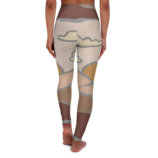 Summer Sun High-Waisted Leggings | Move With Energy