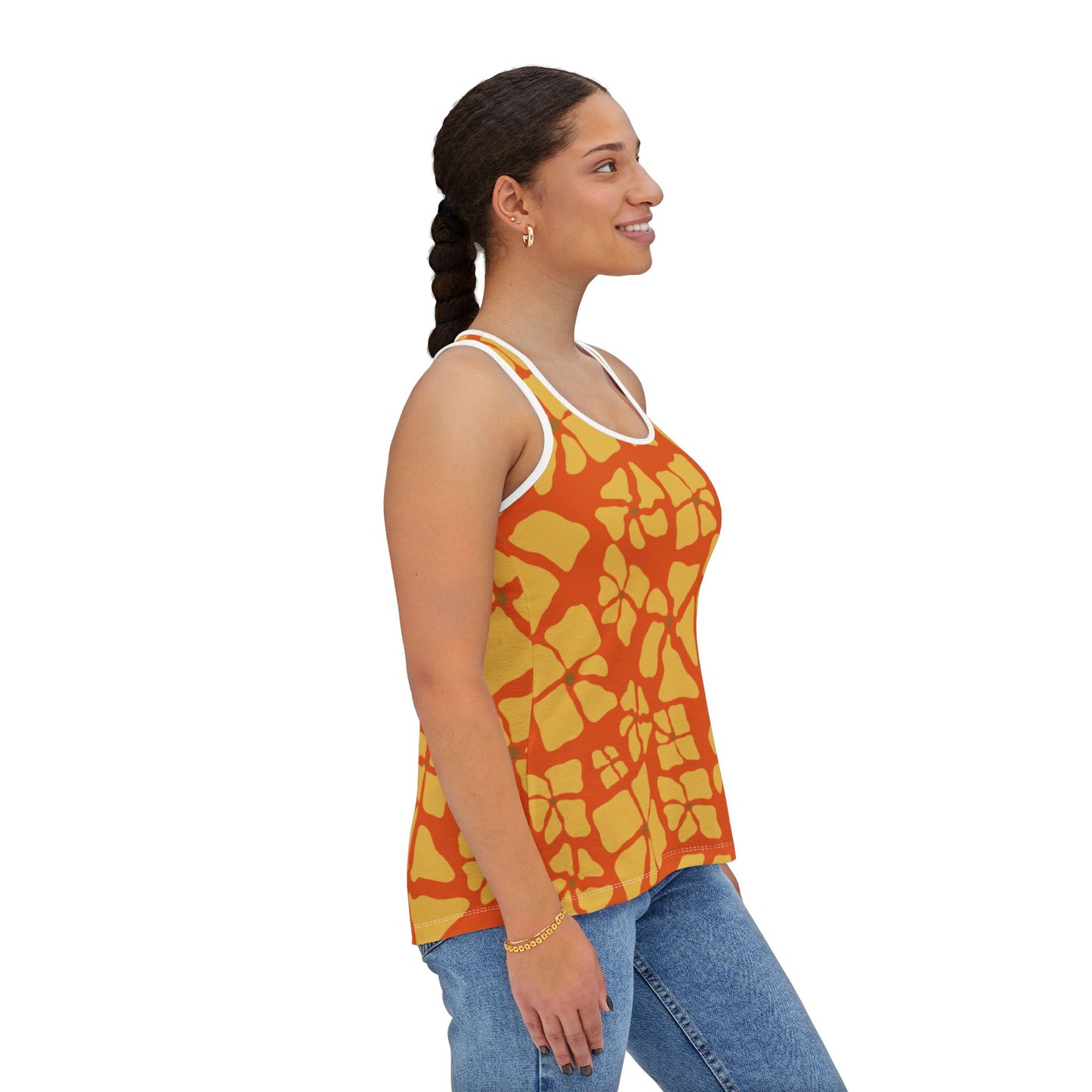 Women's All-Over Tank Top | Autumn Blossom