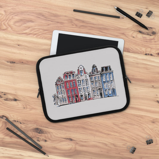Dutch Dream Houses | Colorful Dutch Houses Laptop Sleeve