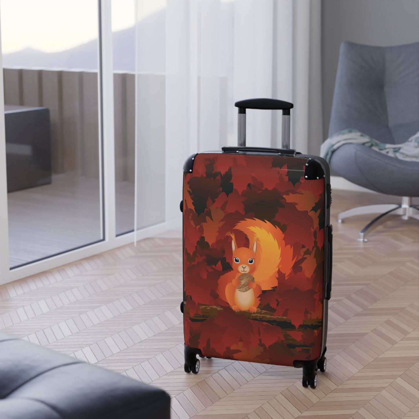 Squirrel Explorer | Round-The-World Suitcase | Adorable – Playful – Travel-Ready