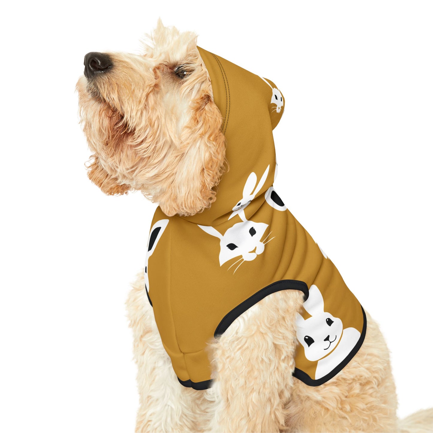 Pet Hoodie | Adorable Wild Rabbit Print