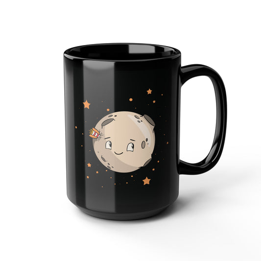 “Moon in the Galaxy” Ceramic Mug | Stillness in Every Sip