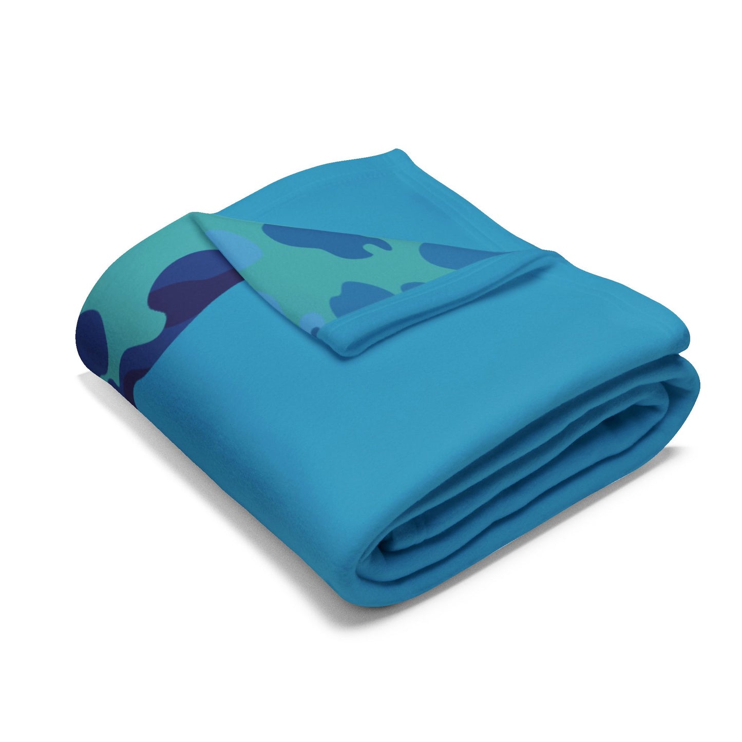 “Cloudwatcher” Fleece Blanket | A Moment of Quiet Bliss