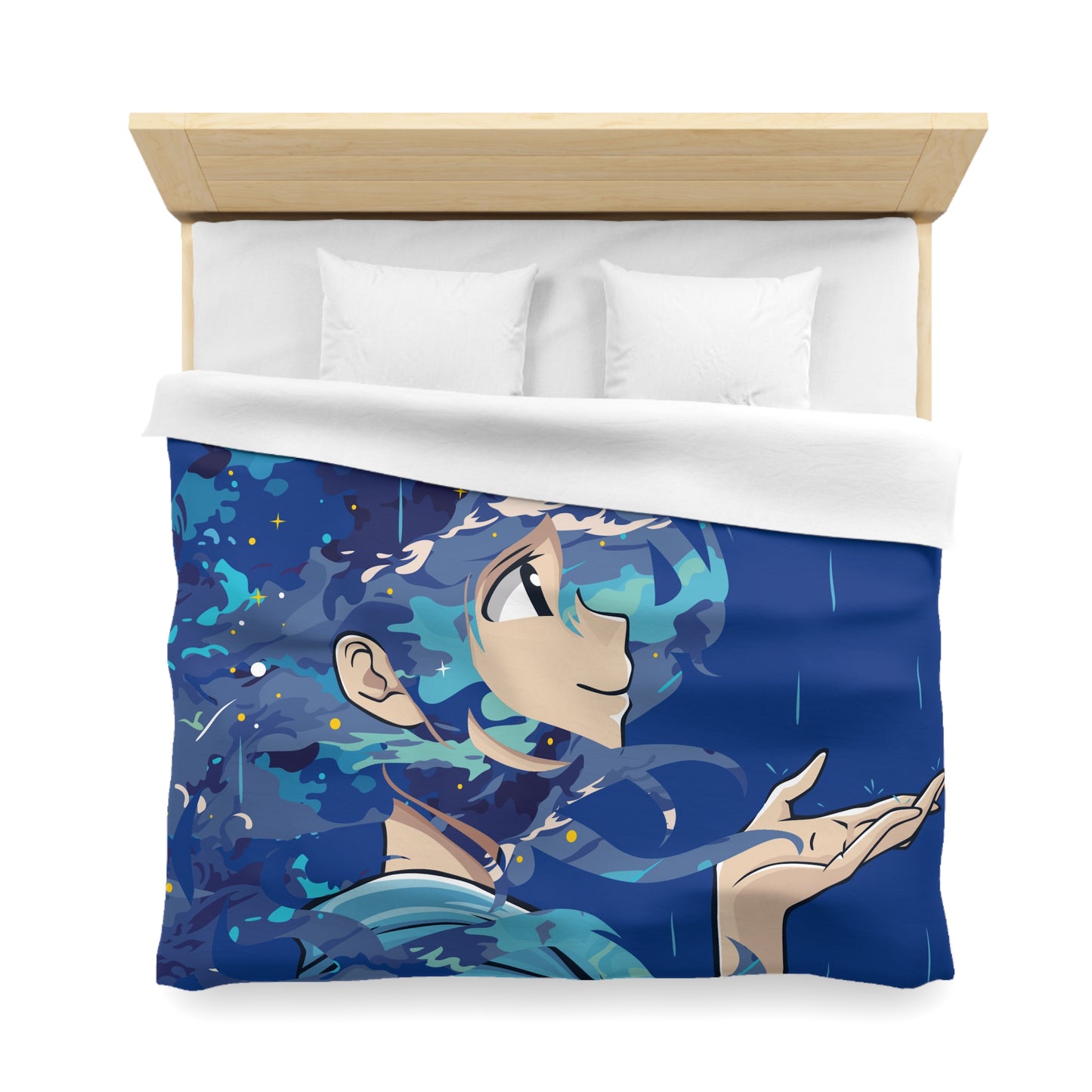 Premium Microfiber Duvet Cover | The Girl in the Rain