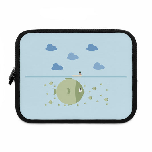 Fisherman at Sea | Laptop Sleeve Inspired by Ocean Labor and Free-Spirited Life