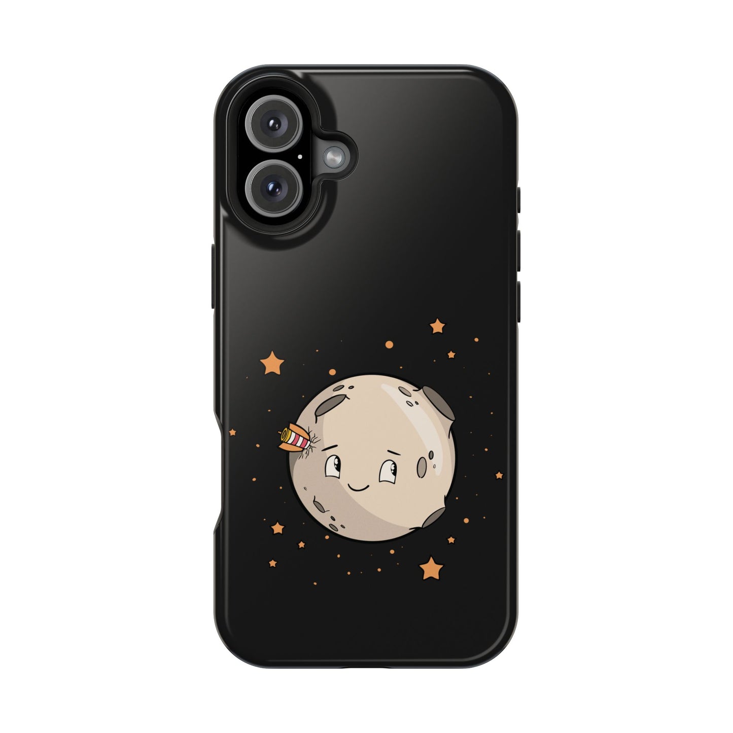 “Silent Galaxy” Phone Case | The Moon Alone in the Dark