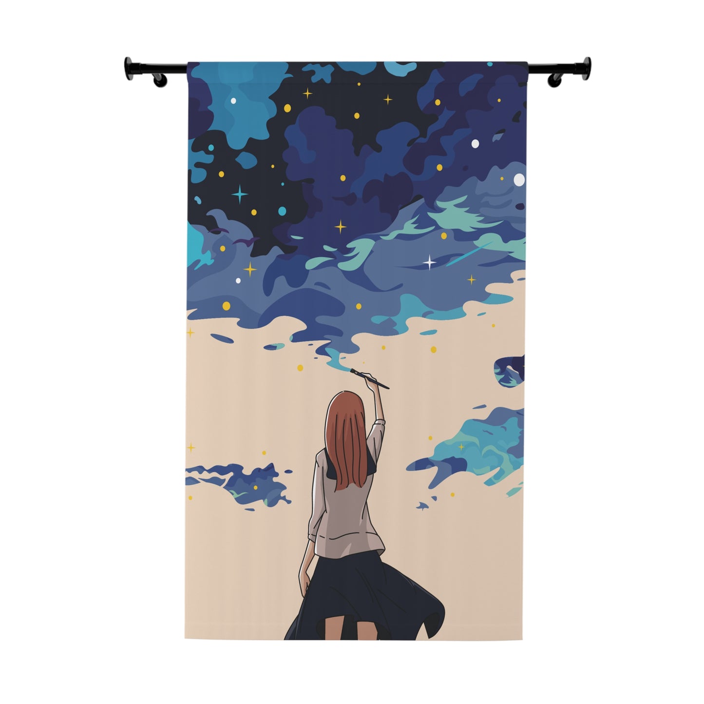 “Painting the Sky” Curtain | A Dream Hanging in the Light