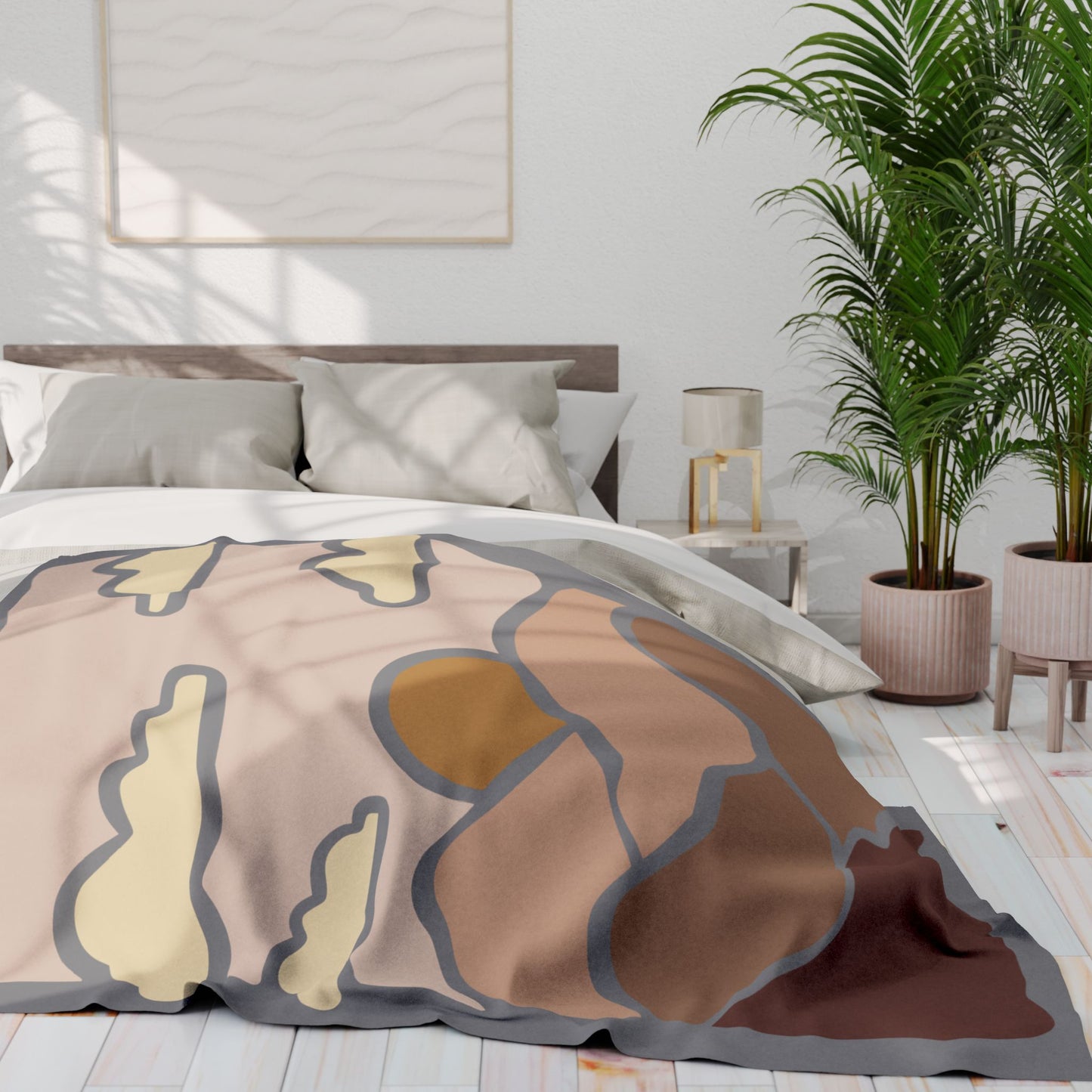 Summer Sun Fleece Blanket | Warmth with a Smile