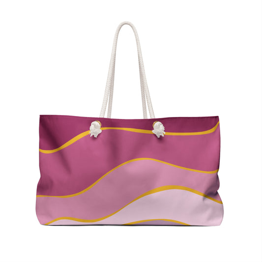 “Innocent Mountains” Weekender Bag | Minimal & Sophisticated