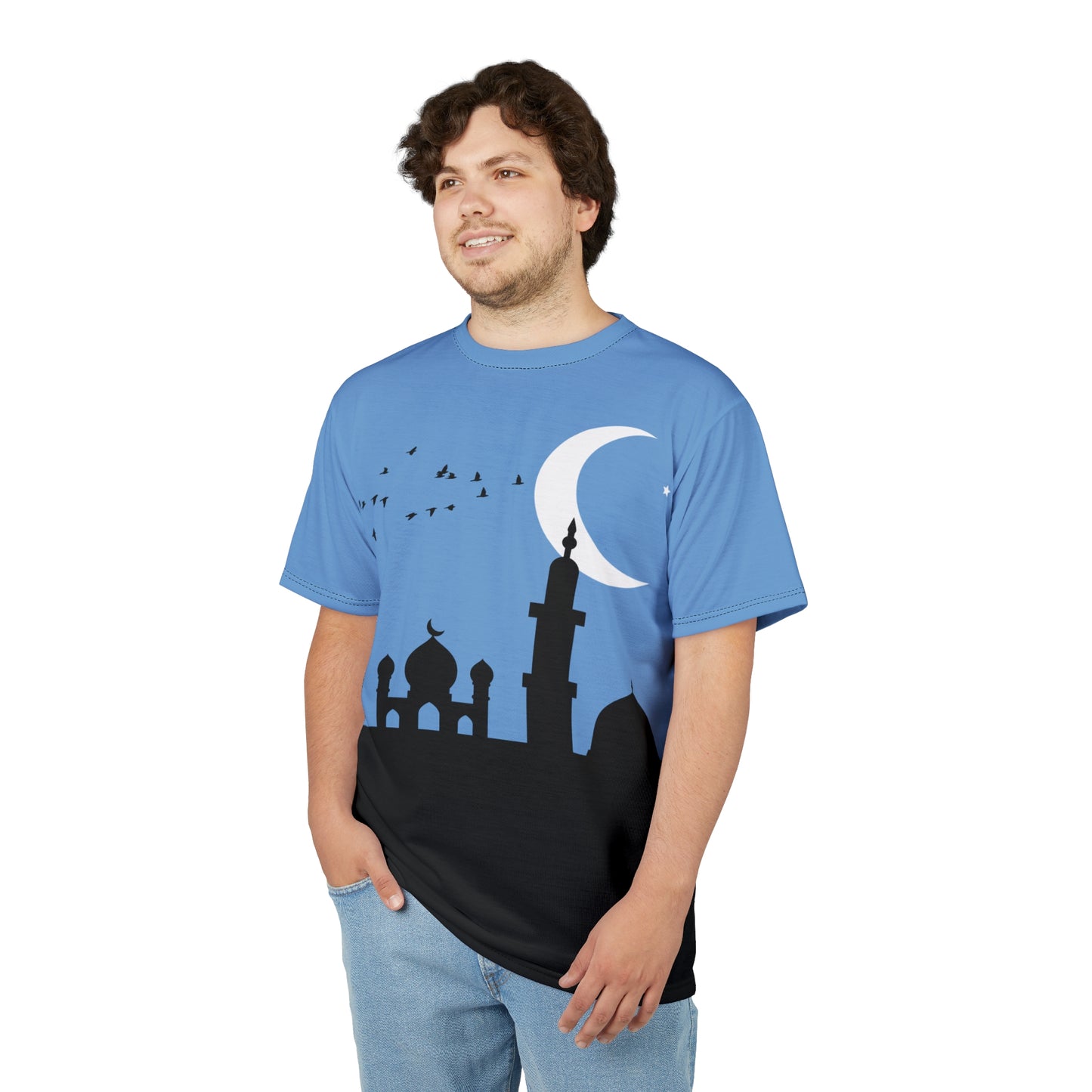 Spiritual Moment Tee | Minimalist Art of Prayer