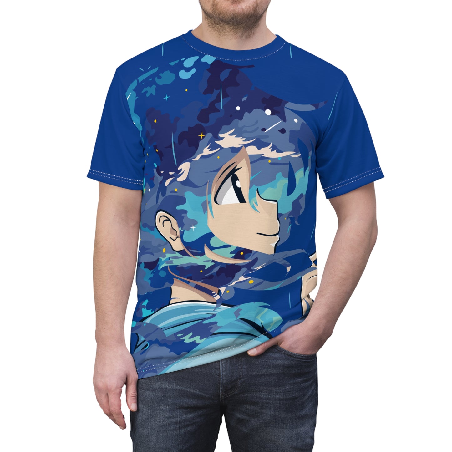 Premium Artistic Tee | The Girl in the Rain