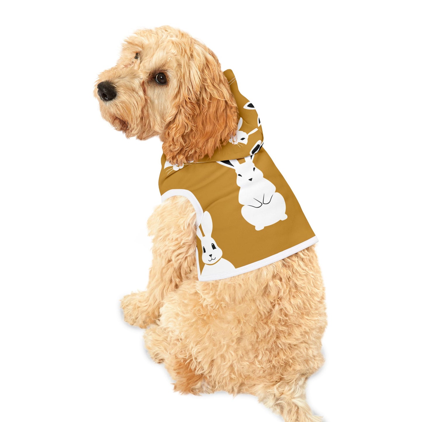 Pet Hoodie | Adorable Wild Rabbit Print