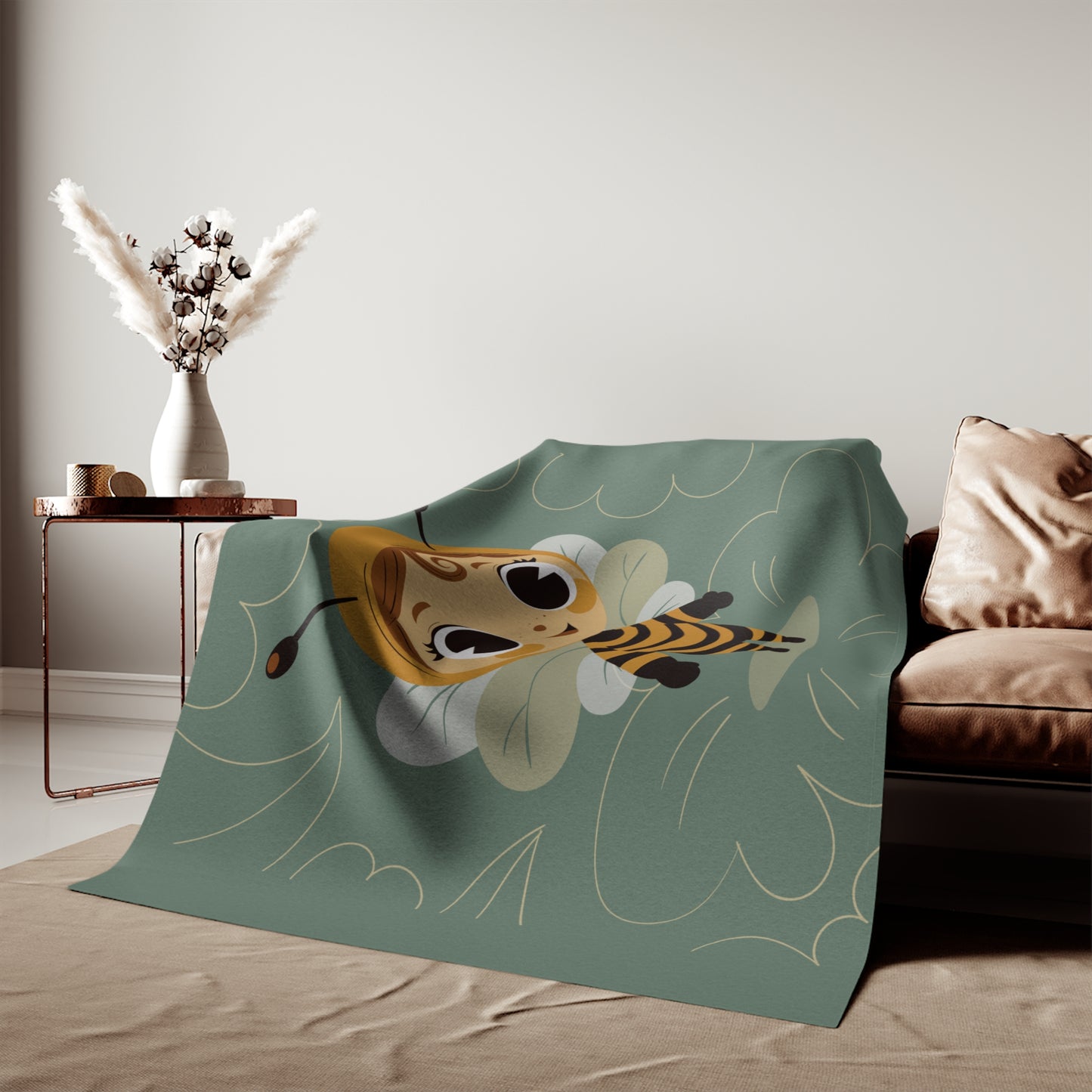 “Bee Cozy Baby” Sweatshirt Blanket | Sweet, Soft & Irresistibly Cute