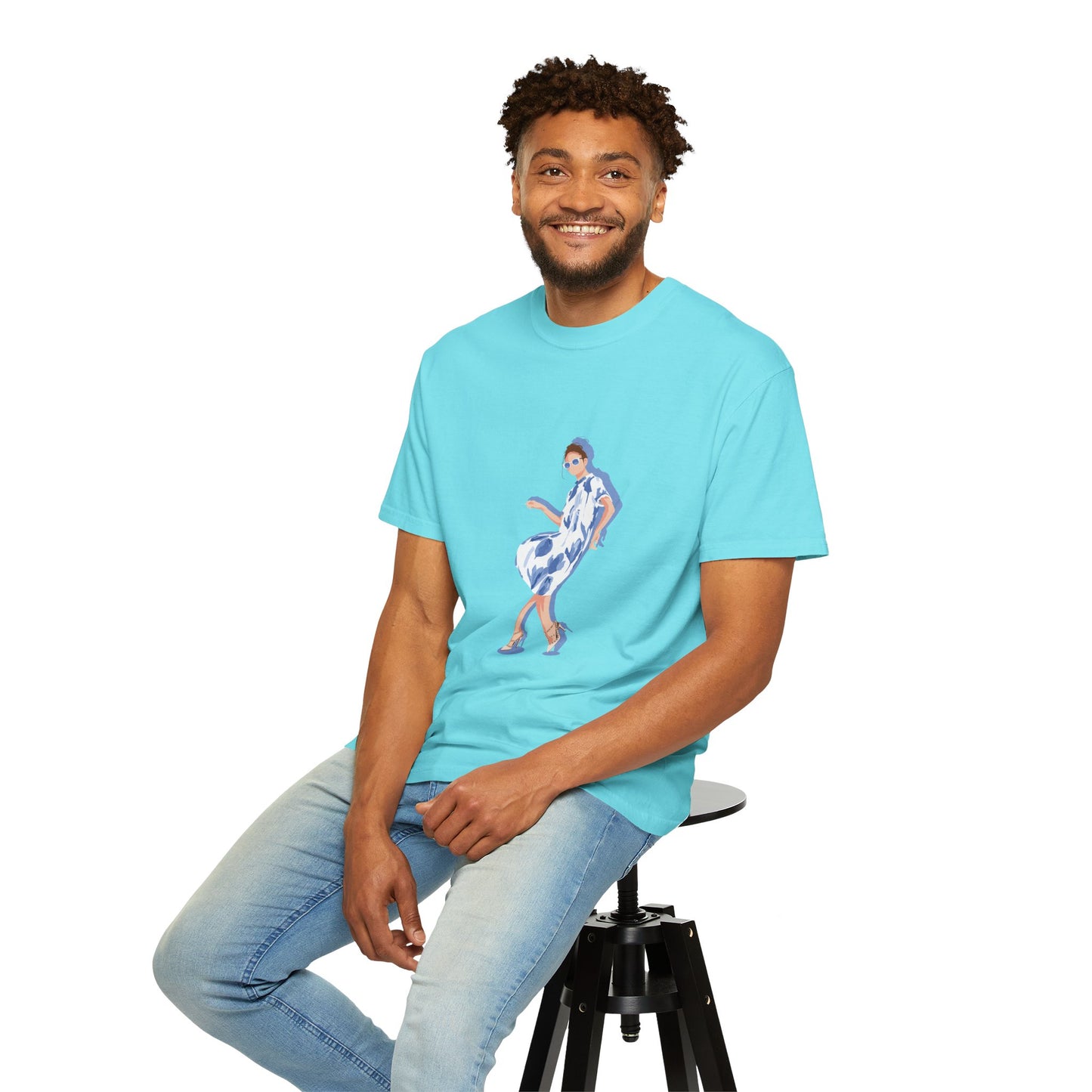 Dancing Girl | Fashion Dyed Unisex T-Shirt