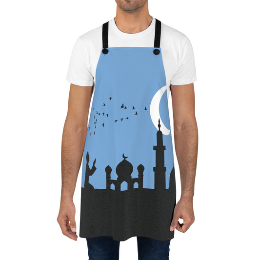 “Tranquil Faith” Apron | Minimalist Design of Muslim Prayer