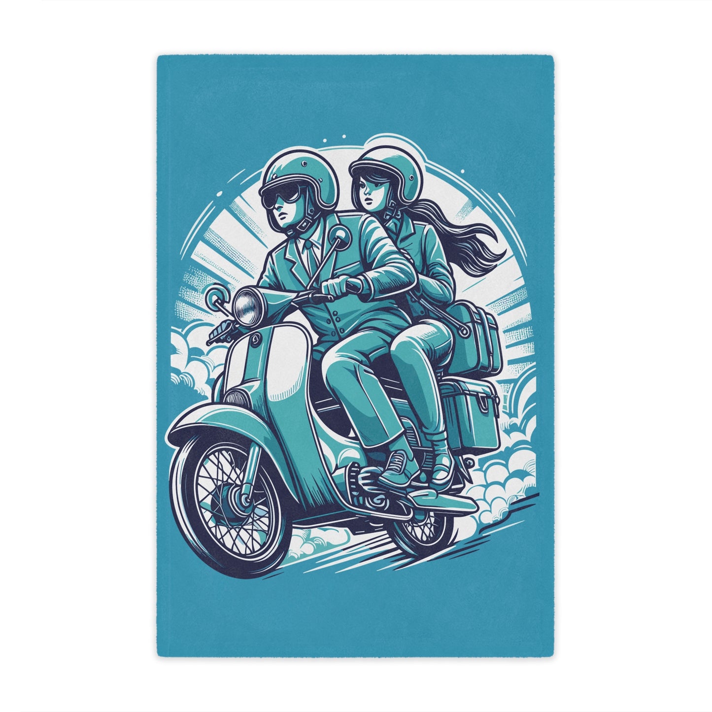 Couple Journey Blanket | Love on the Open Road