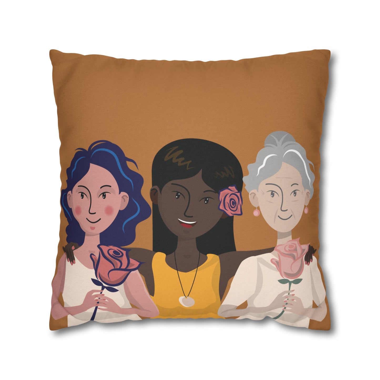 Decorative Pillowcase – “Celebrating Women” | Minimalist Art