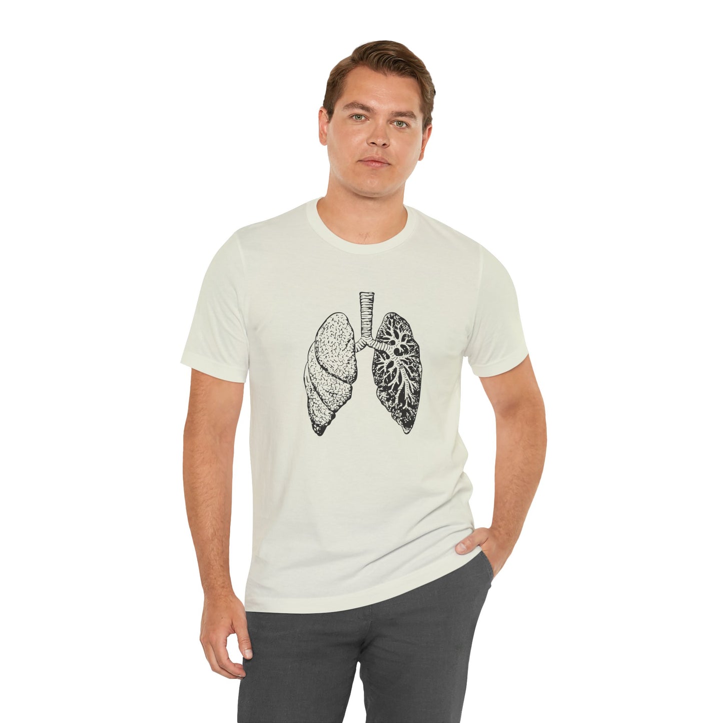 Unisex T-Shirt | Artistic Lung Anatomy Design