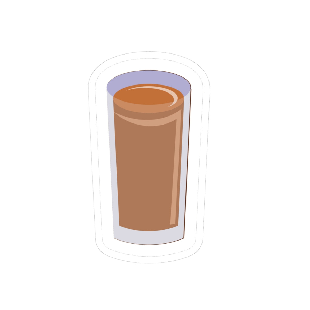 Cozy Cocoa Mug Sticker | Kiss-Cut Vinyl