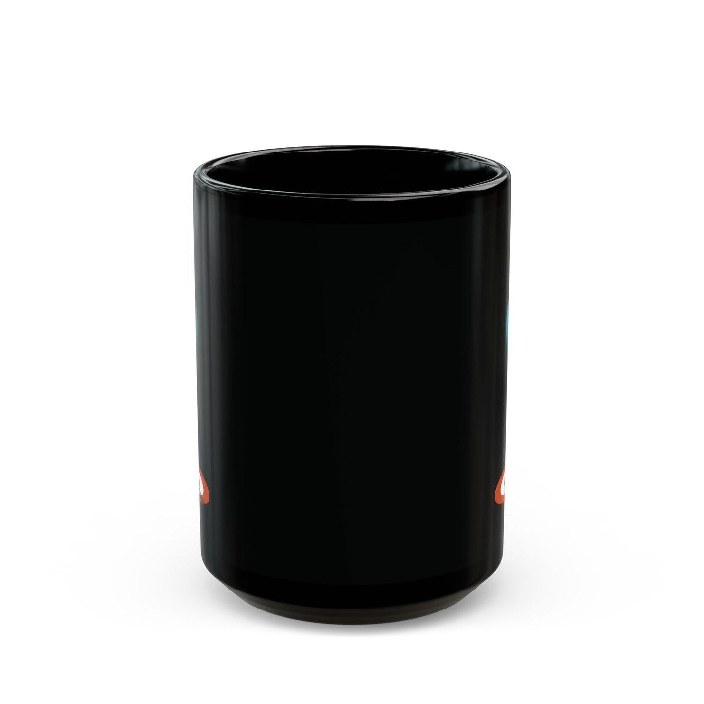 Aim High | Black Mug With Business Target Design | Your Daily Motivation Brew