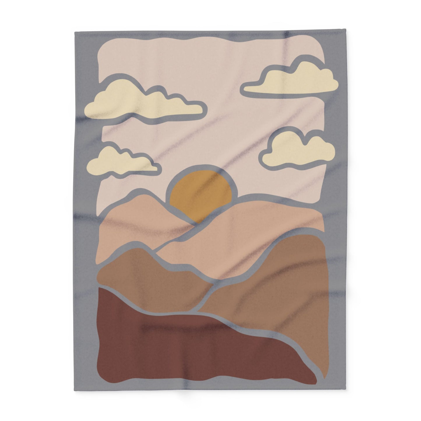 Summer Sun Fleece Blanket | Warmth with a Smile