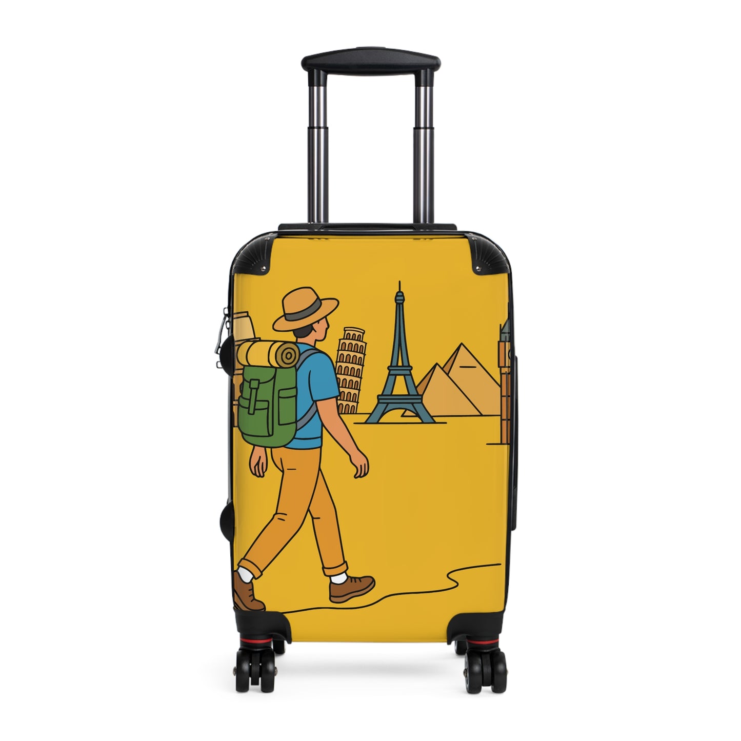 Premium Travel Suitcase | “World Journey” Edition