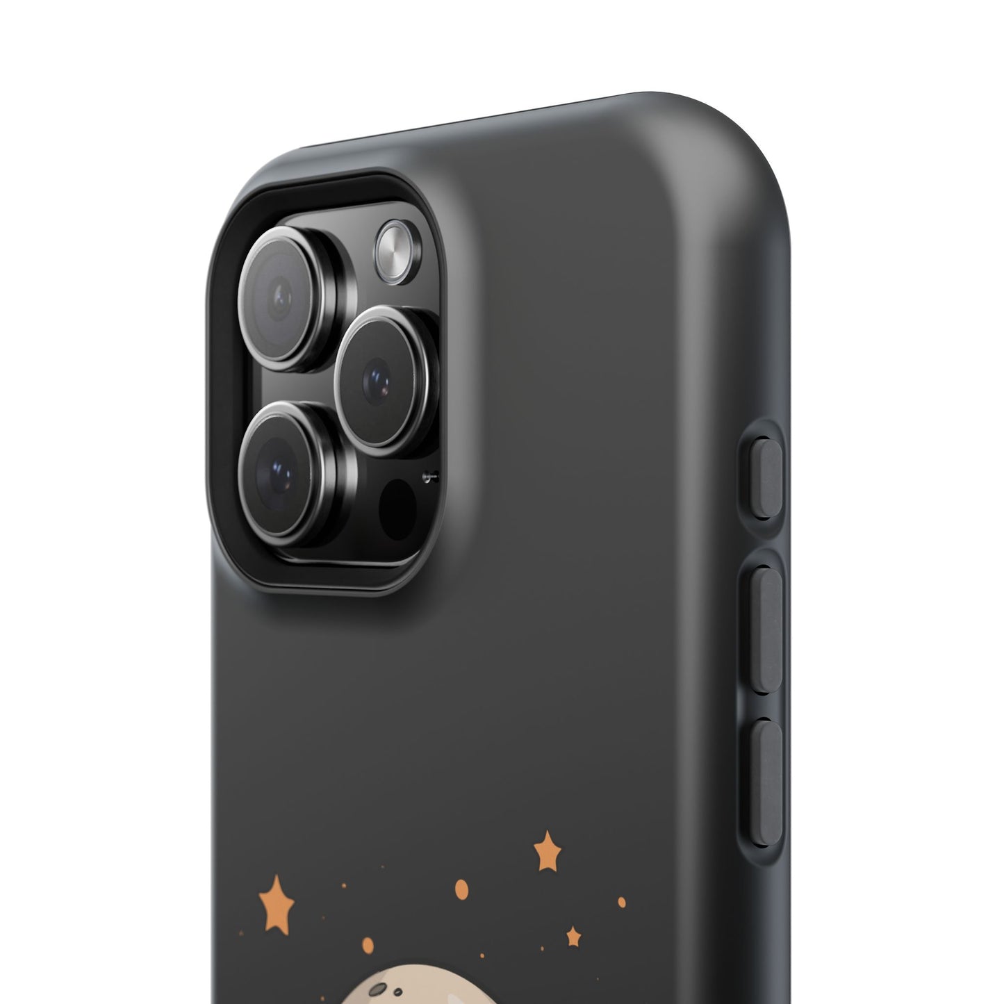 “Silent Galaxy” Phone Case | The Moon Alone in the Dark
