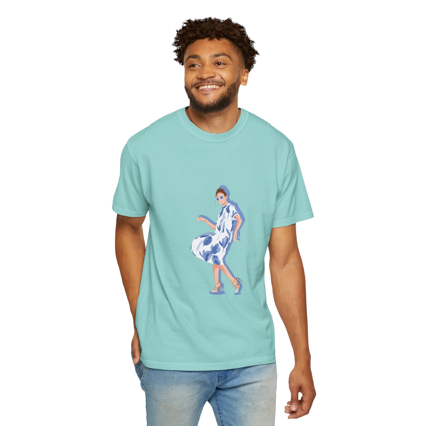 Dancing Girl | Fashion Dyed Unisex T-Shirt