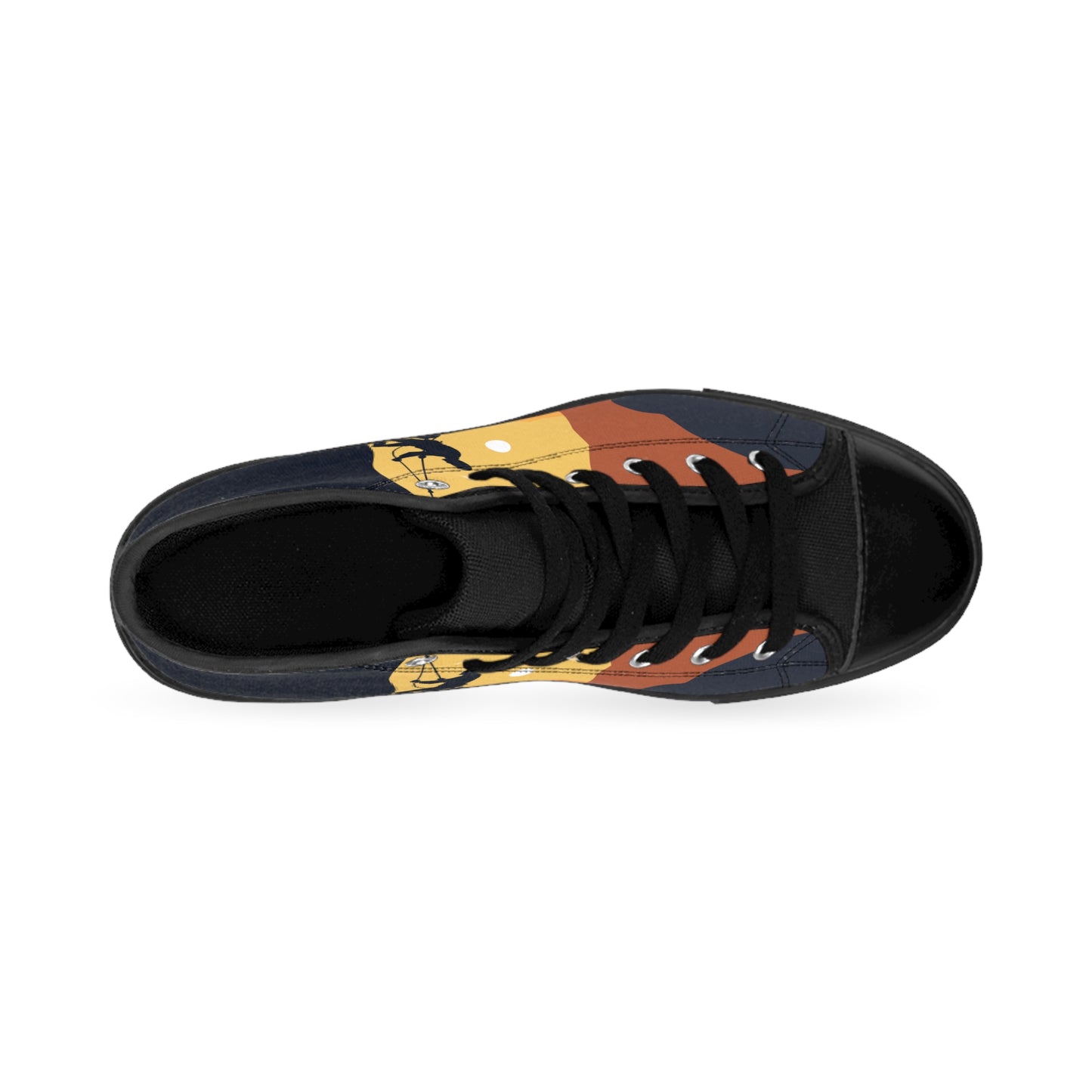 Men’s Classic Sneakers “Summit Seeker” | Minimalist Climber Art