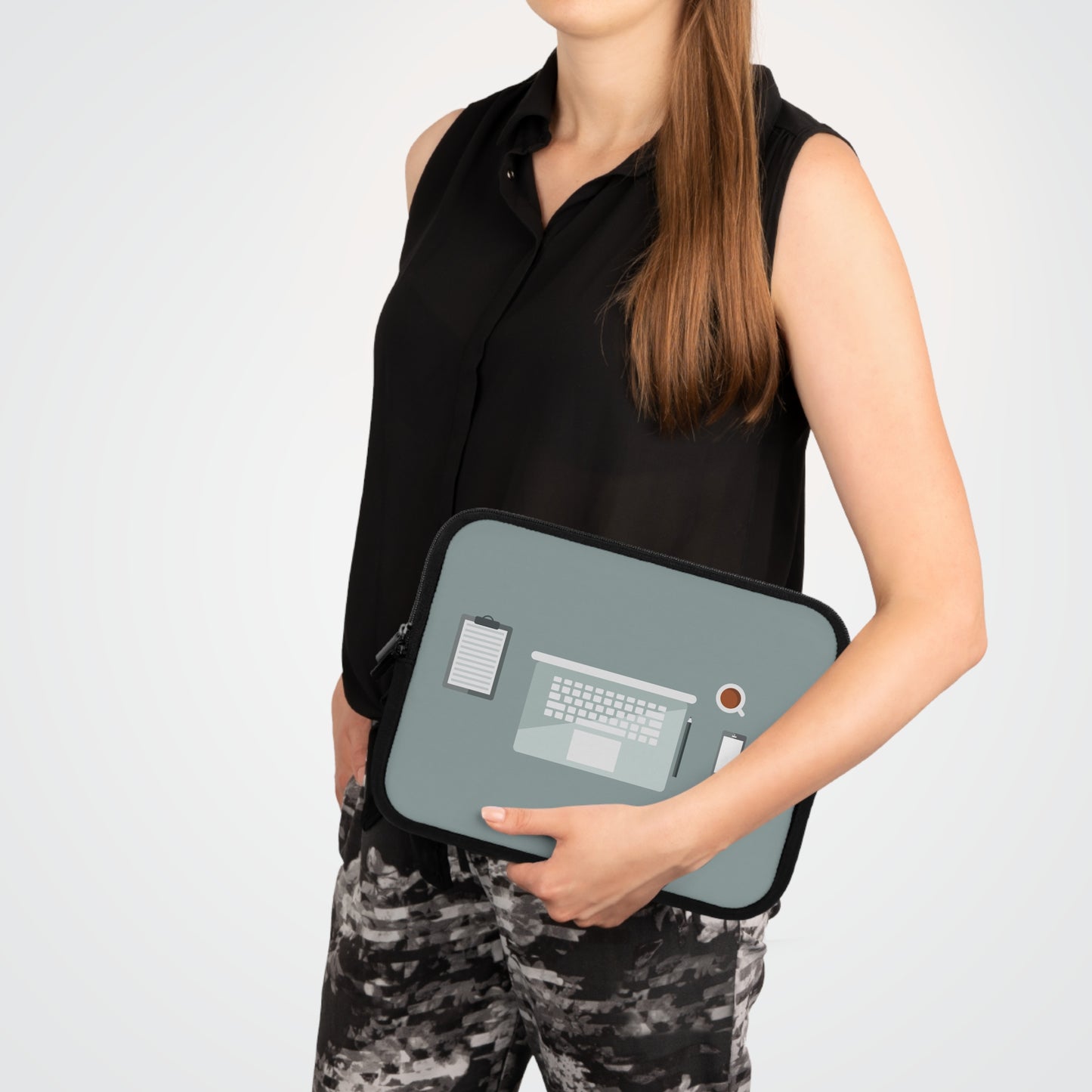 Creative Workspace Flow | Modern Workspace Inspired Laptop Sleeve for Daily Work