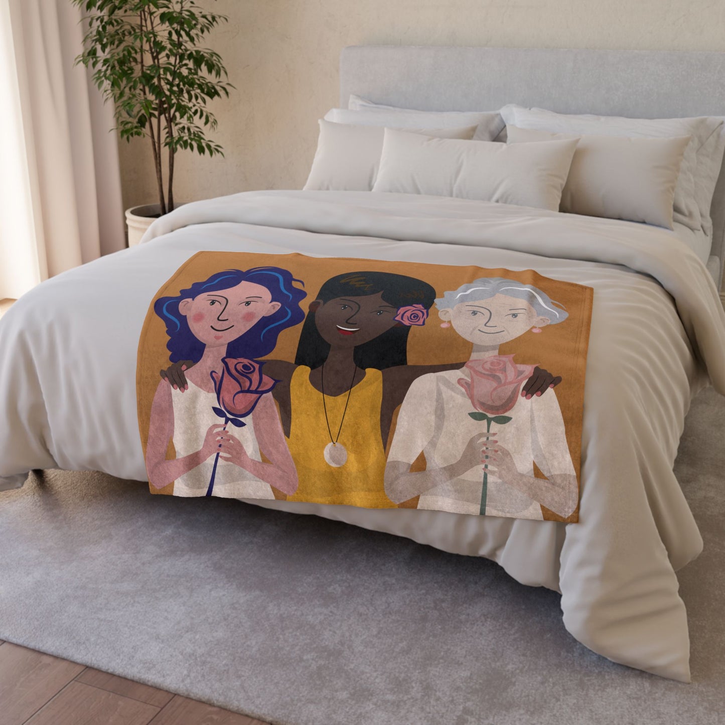 Premium Art Blanket | Celebrating Women