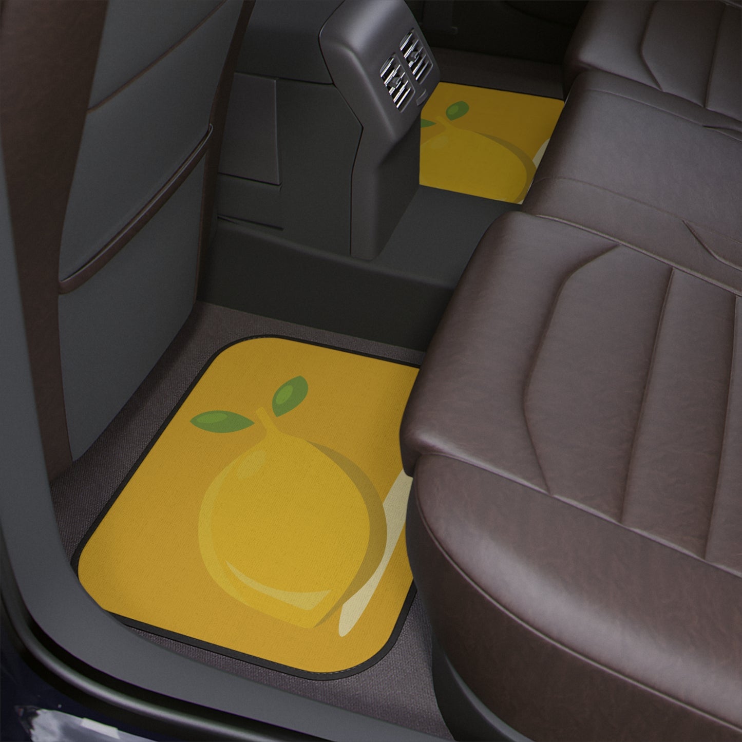 “Lemon Fresh” Car Floor Mat | Bright Style for Bold Drivers