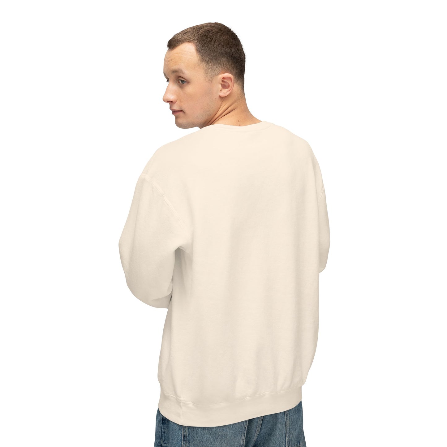 Unisex Lightweight Crewneck Sweatshirt | Rowing on the Moon
