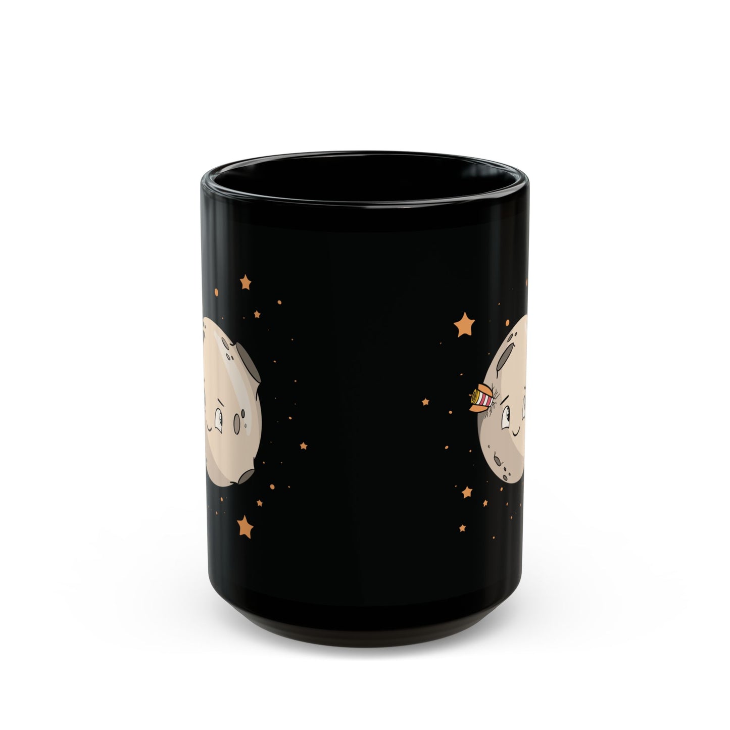 “Moon in the Galaxy” Ceramic Mug | Stillness in Every Sip